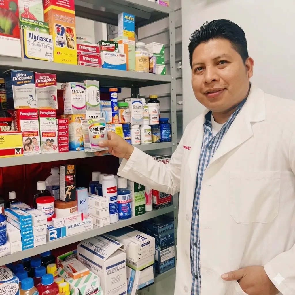 pharmacist ariel cal, hero section