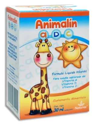 Animalin ADC Solución Infantil 30 ML