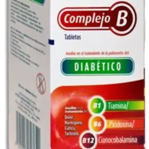 Diabetic-b omplex Complejo B Diabético – 30 tabletas