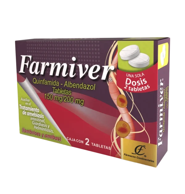 Farmiver Tabletas (Una Dosis de 2 tabletas)