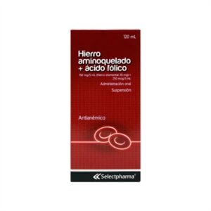 Hierro Aminoquelado + Acido Folico suspension oral