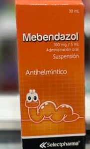 Mebendazol Mebendazol 100mg/5ml Suspension