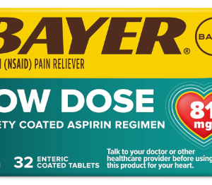 Bayer ASA 81mg x 32s Bayer Low Dose Aspirin 81mg