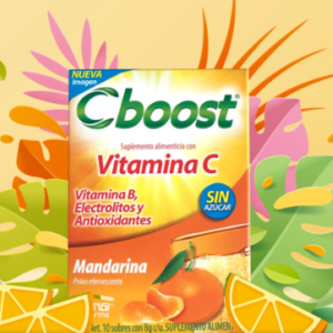 Grisi Cboost Food Mandarin Effervescent Powder 6g