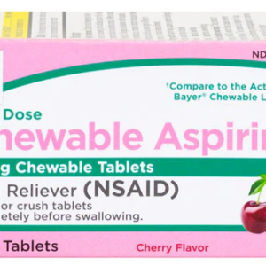 QC Chewable Aspirin 81mg