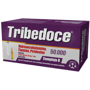 TRIBEDOCE 50,000 Injyectable  C/5 AMP