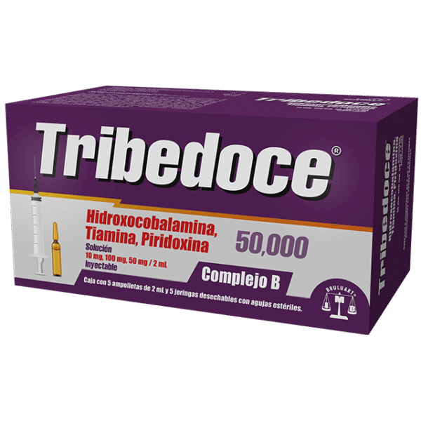 TRIBEDOCE 50,000 Injyectable  C/5 AMP