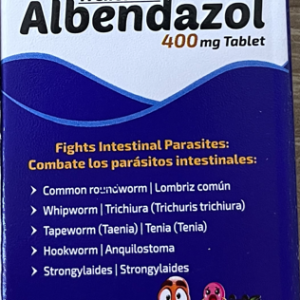 albendazole Albendazol 400 mg tablet