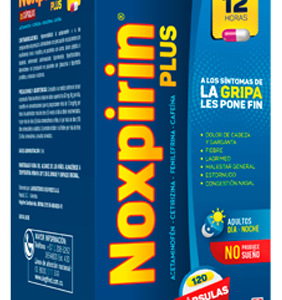 NOXPIRIN PLUS CAPSULAS