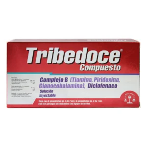 tribedoce compuesto Tribedoce Compuesto Solución Inyectable 3 Ampolletas