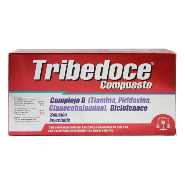 Tribedoce Compuesto Solución Inyectable 3 Ampolletas
