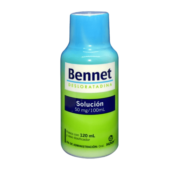 Bennet BENNET (Desloratadina) 50 MG/100 ML. SOLUCIÓN FCO. 120 ML.