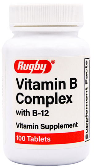 Rugby B Complex B12 Vitamin B Complex with B12 Rugby