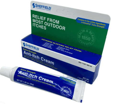 Anti-itch cream