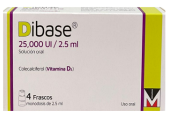 Dibase 25000UI/2.5ml