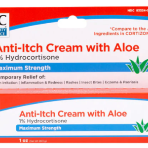Anti-Itch w/ Aloe vera Anti Itch Cream with Aloe vera