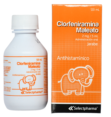 Clorfeniramina 2mg/5ml Clorfeniramina Maleato 2mg/5ml