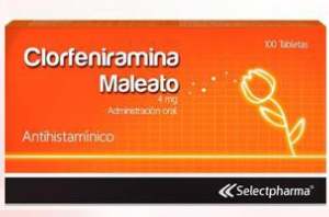 Clorfeniramina 4mg Tablets