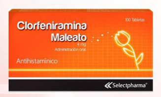Clorfeniramina 4mg Tablets