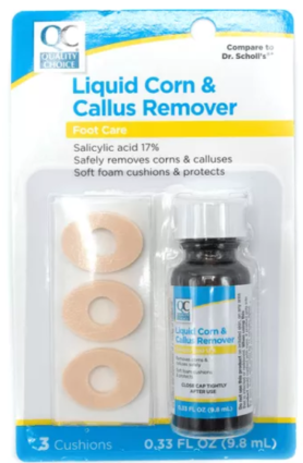 Liquid Corn & Callus Remover QC Liquid Corn and Callus Remover
