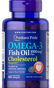 Omega-3 Fish Oil 1000mg Plus