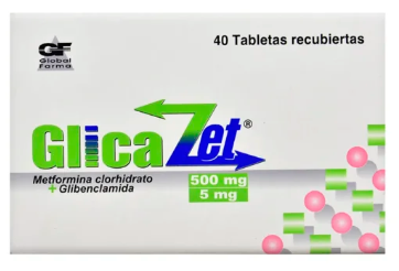 Glicazet 500mg/5mg
