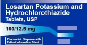 Losartan 100mg/Hydrochlorothiazide 12.5mg