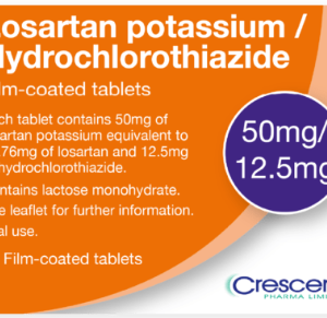 Losartan 50mg/Hydrochlorothiazide 12.5mg