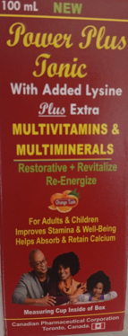 Power Plus Tonic