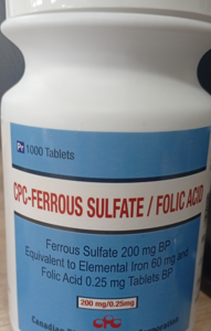 Ferrofolic tablets CPC- Ferrofolic