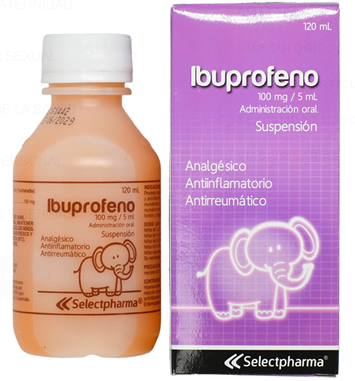 Ibuprofen 100mg/5ml SP