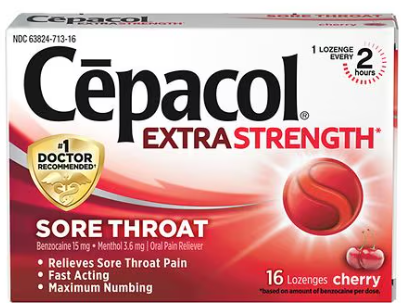 Cepacol ES Sorethroat Cherry Cepacol ES Sore Throat Cherry