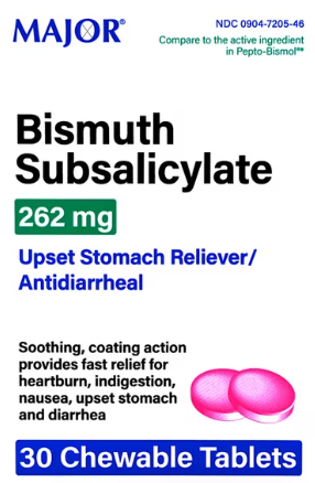 Bismuth Subsalicylate 262mg