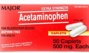 Acetaminophen 500mg Major