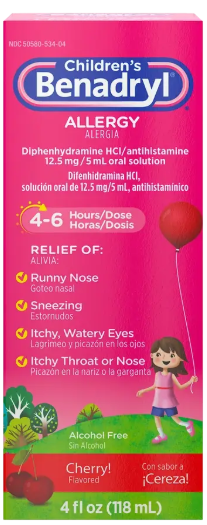 Children's Benadryl Children's Benadryl