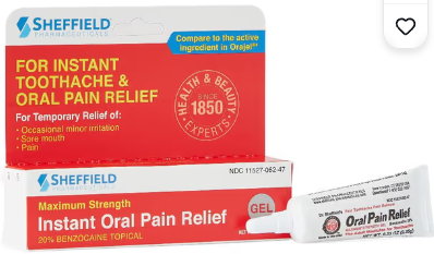 Oral Pain Relief Gel