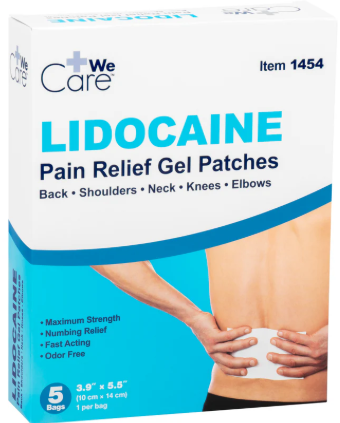 Lidocaine Pain Relieve Patch Lidocaine Gel Patch
